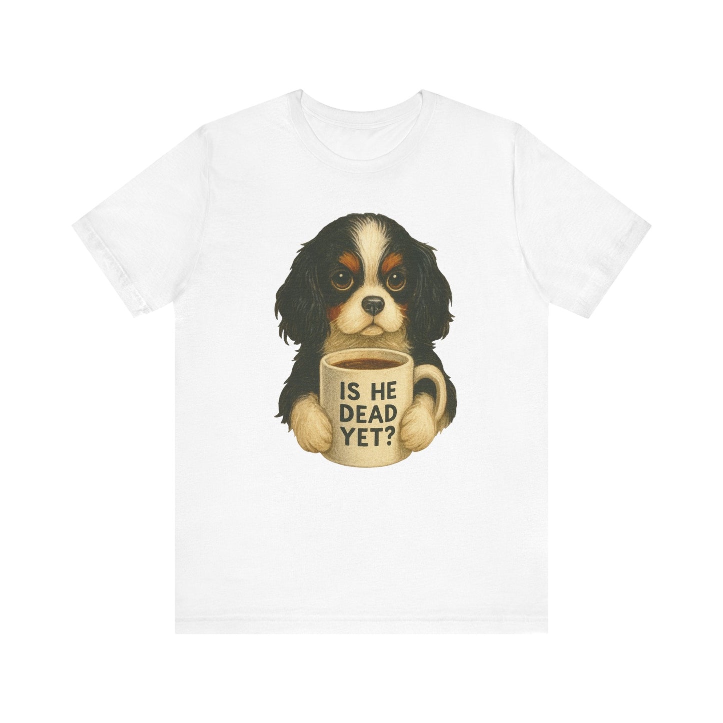 Tricolor Cavalier Dead Yet TShirt