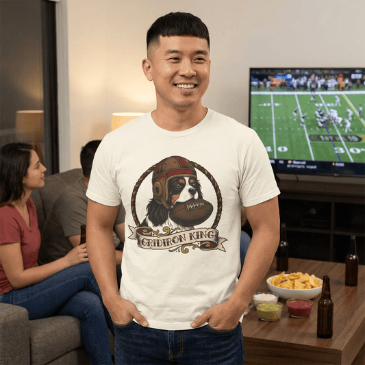 Personalized Cavalier Football Gridiron Unisex TShirt