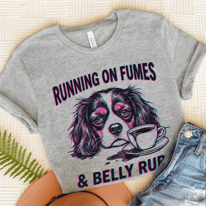 Cavalier Belly Rubs Unisex TShirt Athletic Heather