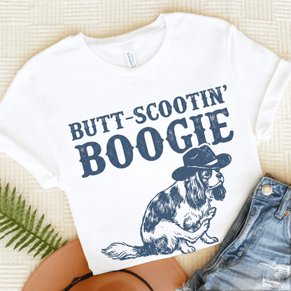 Personalized Cavalier Western Unisex TShirt White