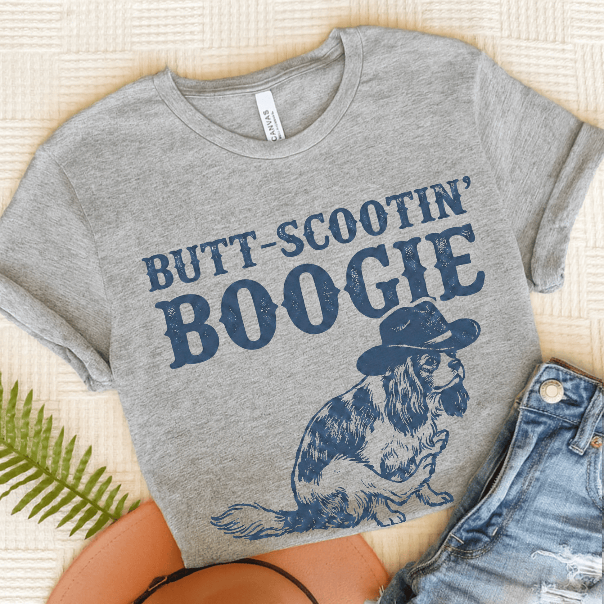 Personalized Cavalier Western Unisex TShirt Athletic Heather
