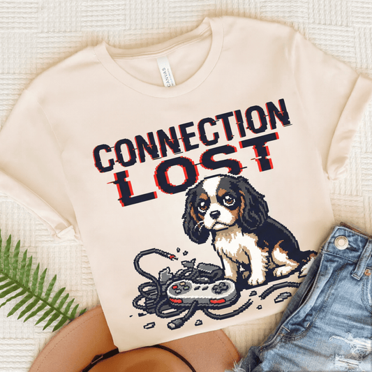 Personalized Cavalier Gamer Unisex TShirt Natural