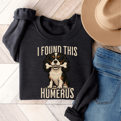 Tricolor Cavalier Humerus Sweatshirt Dark Heather