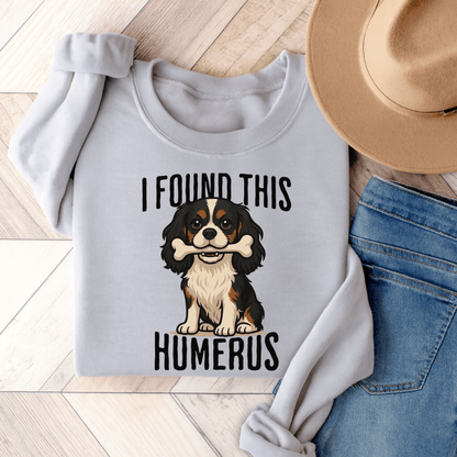 Tricolor Cavalier Humerus Sweatshirt Ash