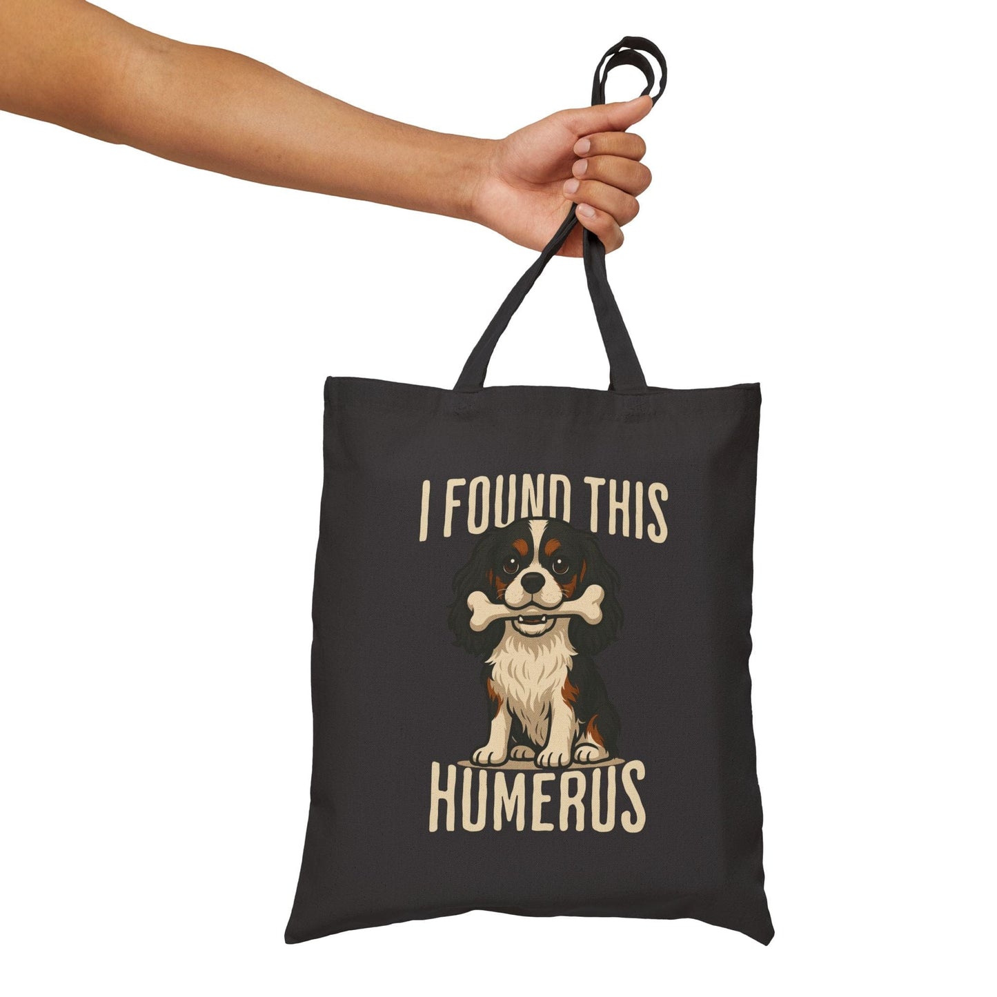 Tricolor Cavalier Humerus Tote Bag