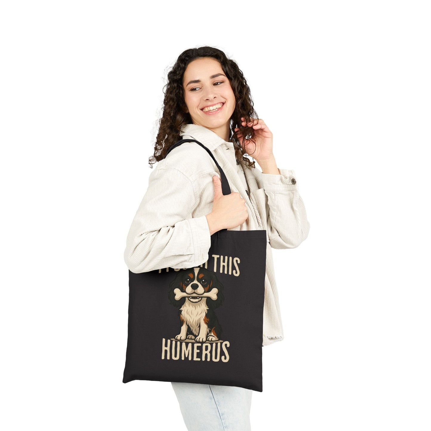 Tricolor Cavalier Humerus Tote Bag