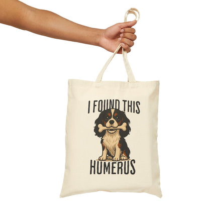 Tricolor Cavalier Humerus Tote Bag
