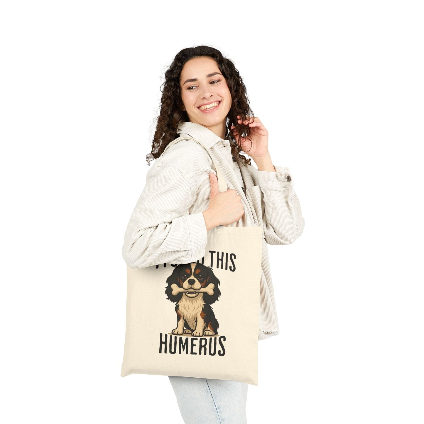 Tricolor Cavalier Humerus Tote Bag