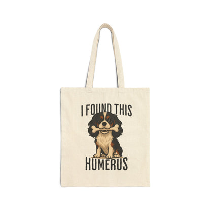 Tricolor Cavalier Humerus Tote Bag