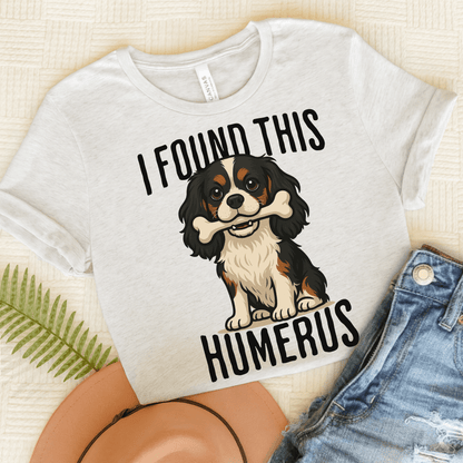 Tricolor Cavalier Humerus Tshirt Ash