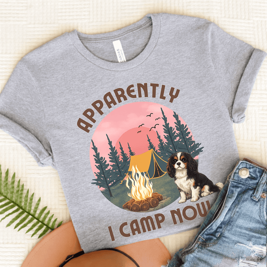 Personalized Cavalier I Camp Now Unisex TShirt Athletic Heather