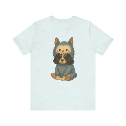 Printify T-Shirt Tricolor Cavalier King Charles Little Monster TShirt
