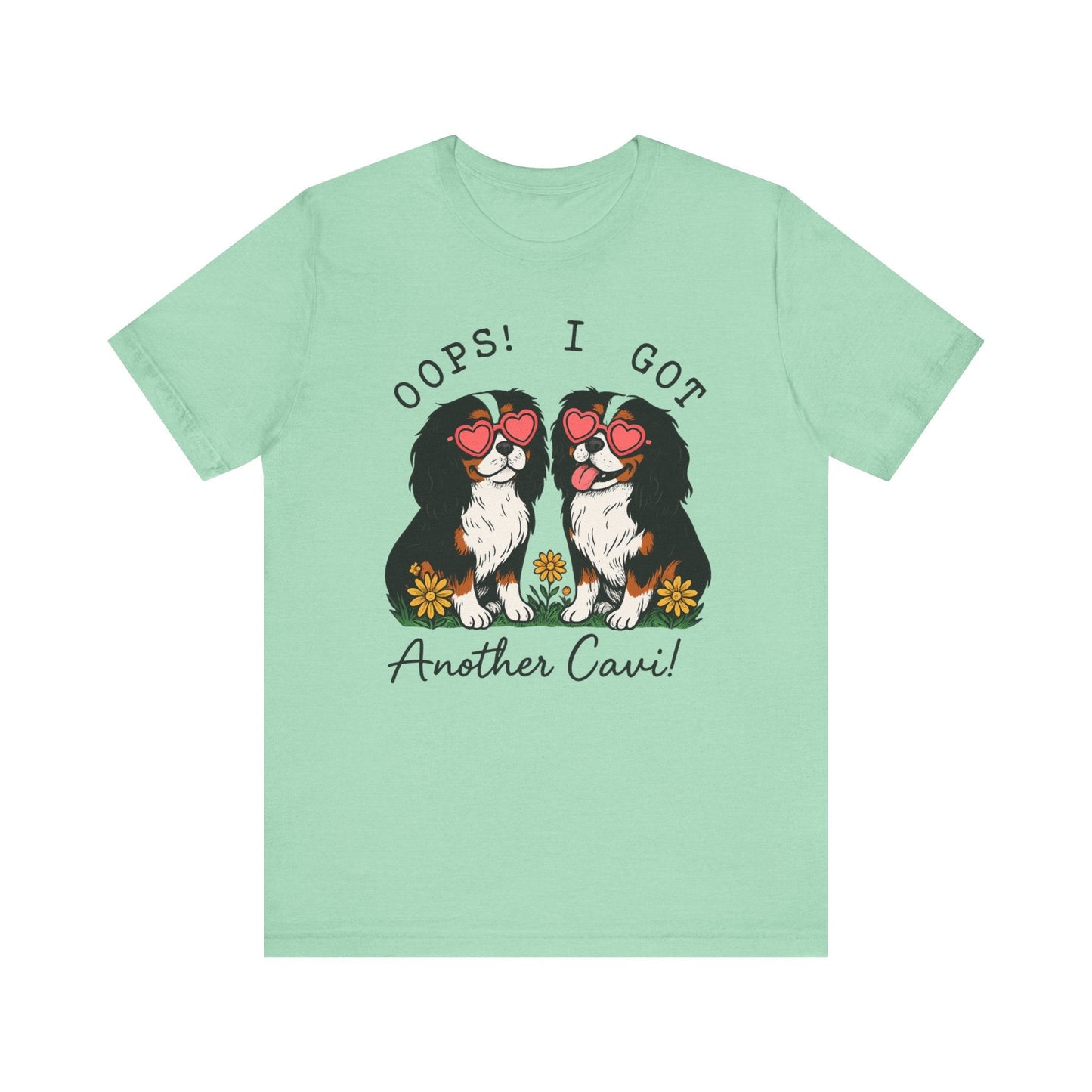 Printify T-Shirt Tricolor Cavalier King Charles Oops TShirt