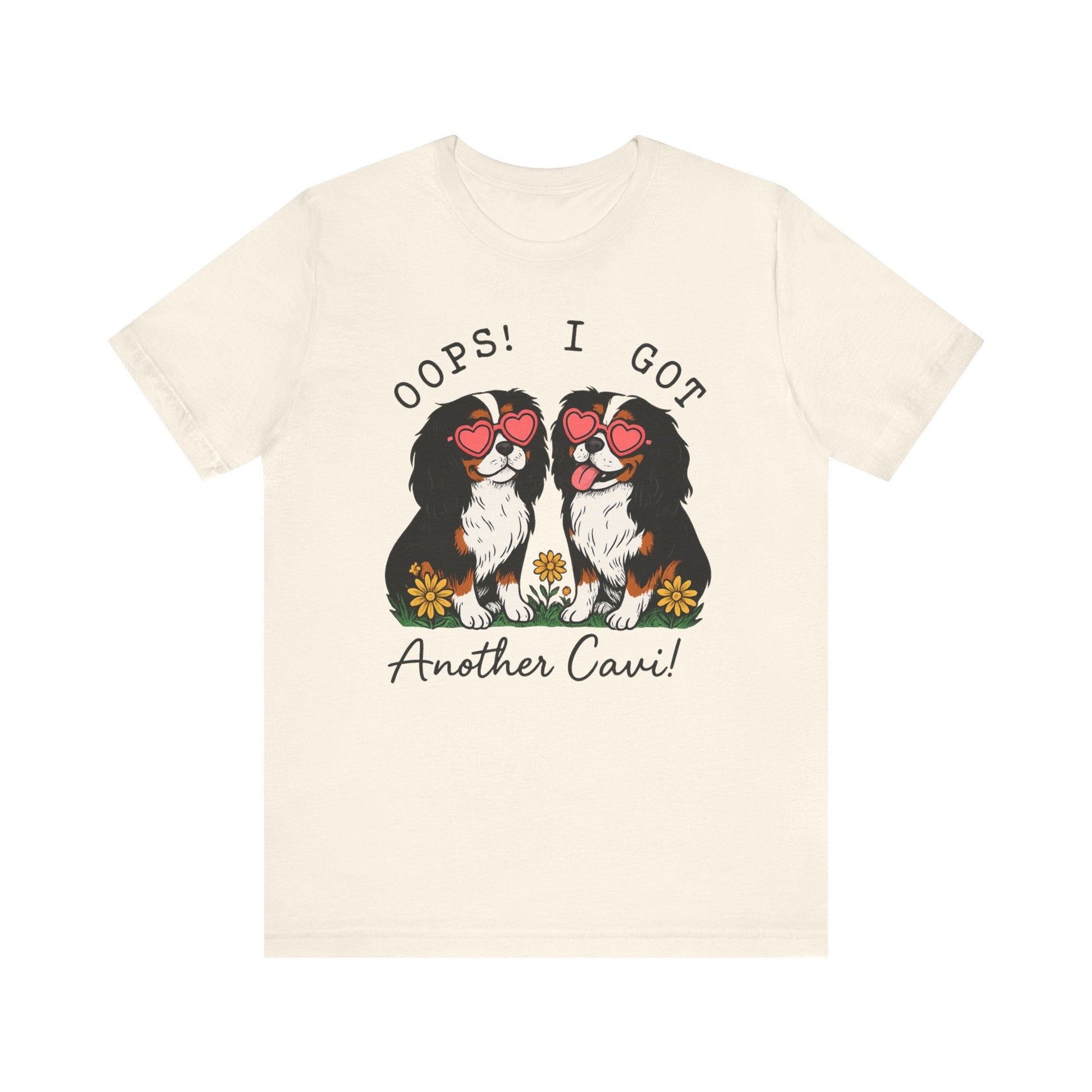 Printify T-Shirt Tricolor Cavalier King Charles Oops TShirt