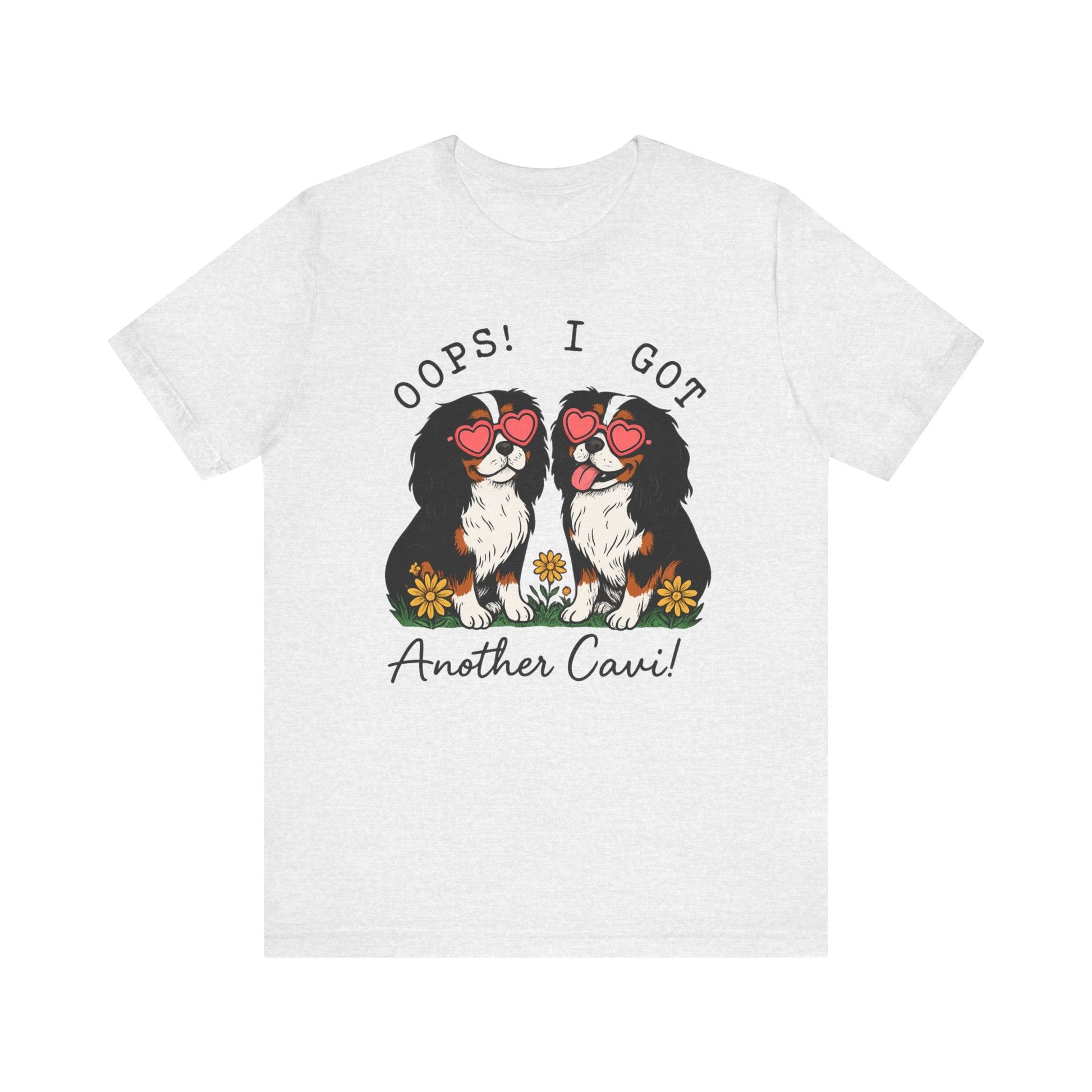 Printify T-Shirt Tricolor Cavalier King Charles Oops TShirt