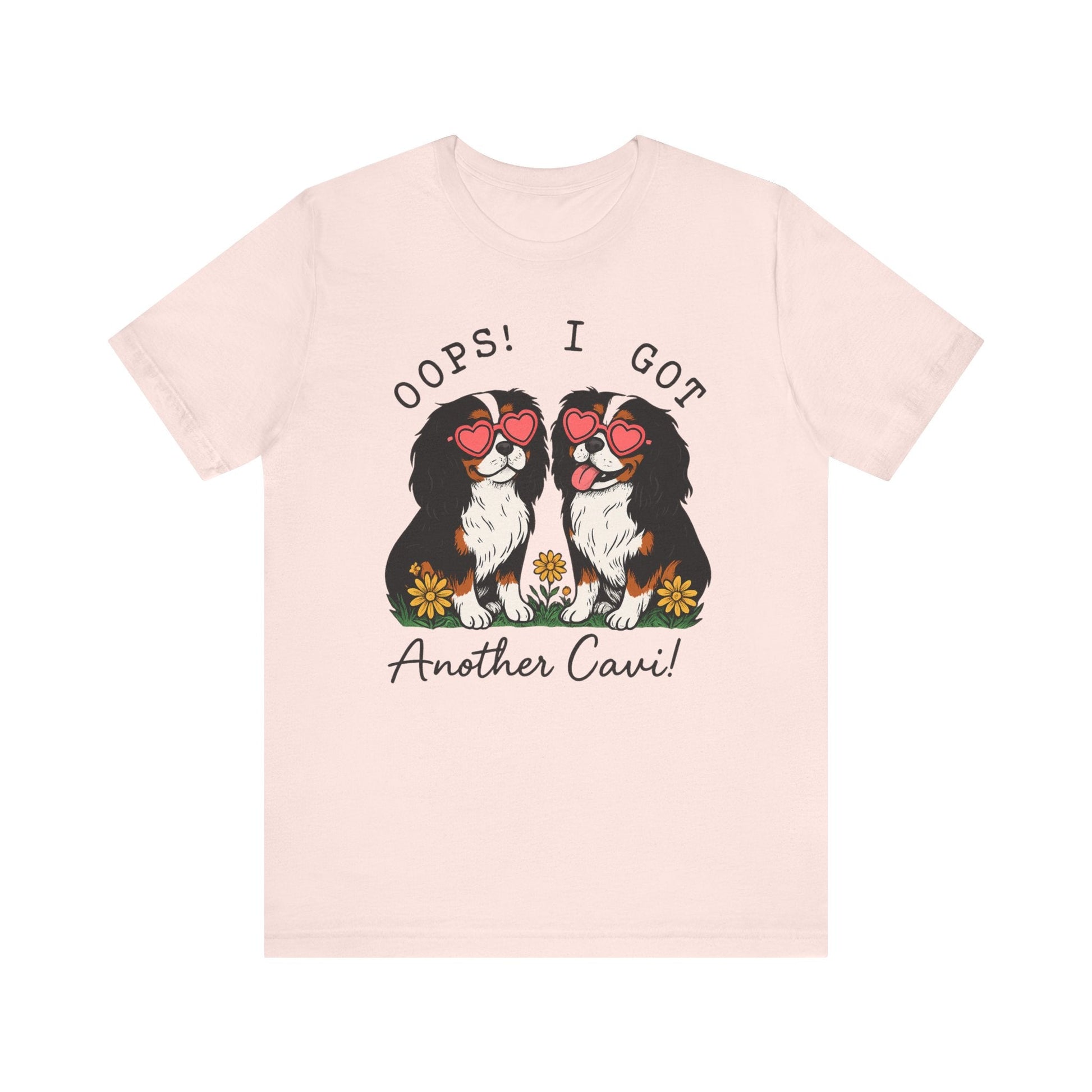 Printify T-Shirt Tricolor Cavalier King Charles Oops TShirt