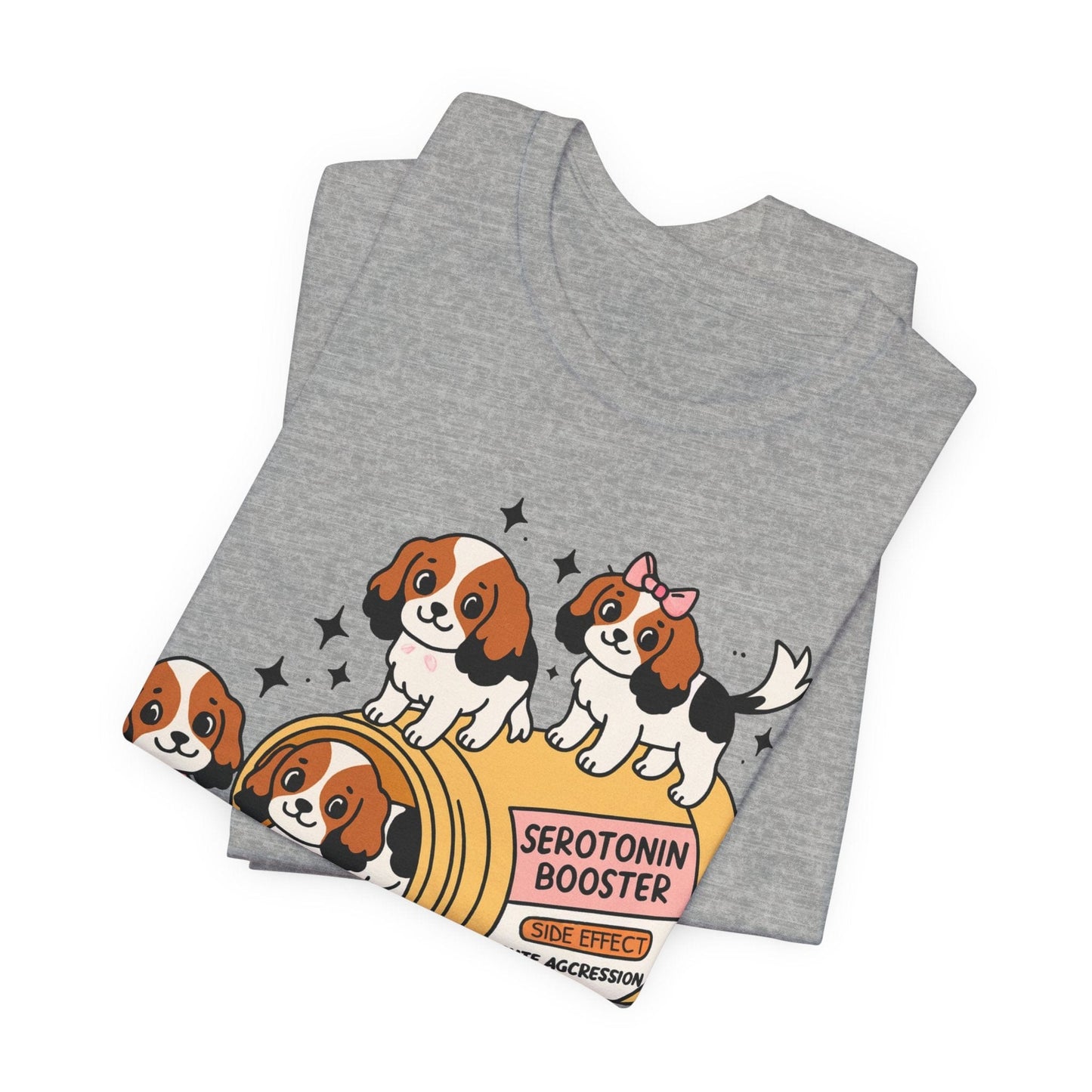 Tricolor Cavalier King Charles Serotonin Tee