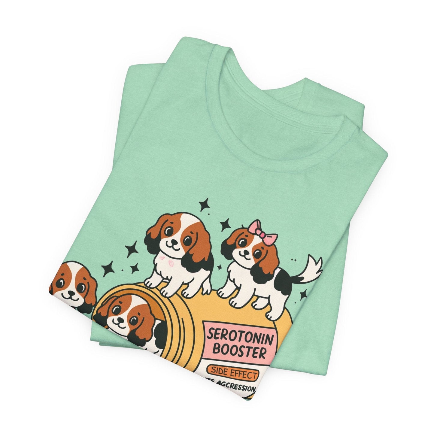 Tricolor Cavalier King Charles Serotonin Tee
