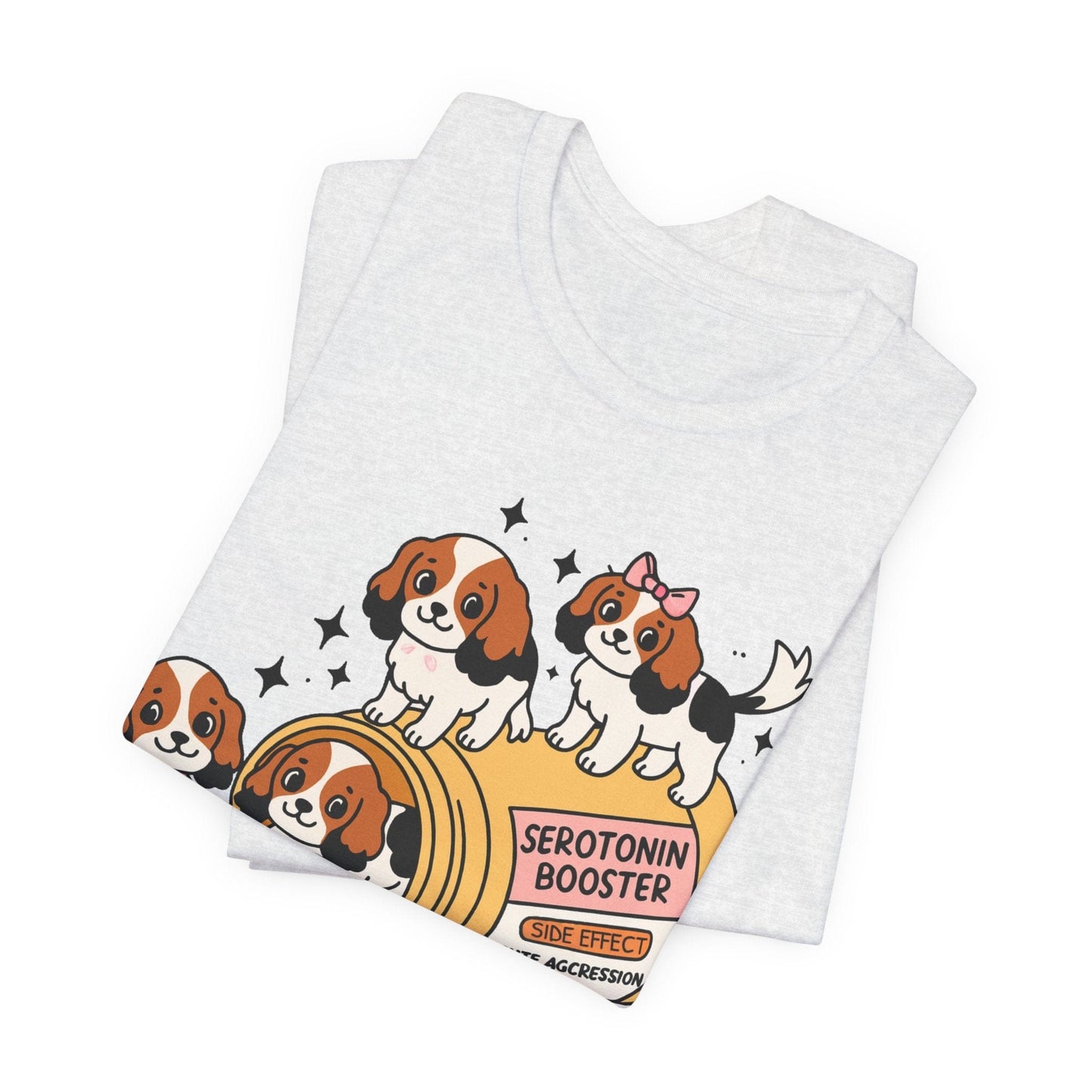 Tricolor Cavalier King Charles Serotonin Tee