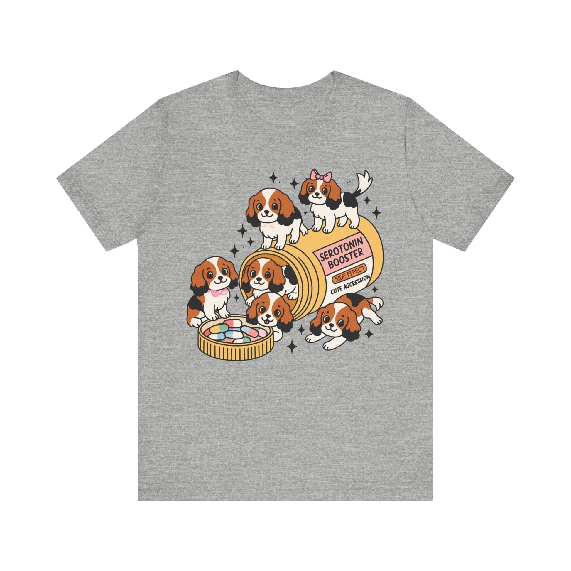 Tricolor Cavalier King Charles Serotonin Tee