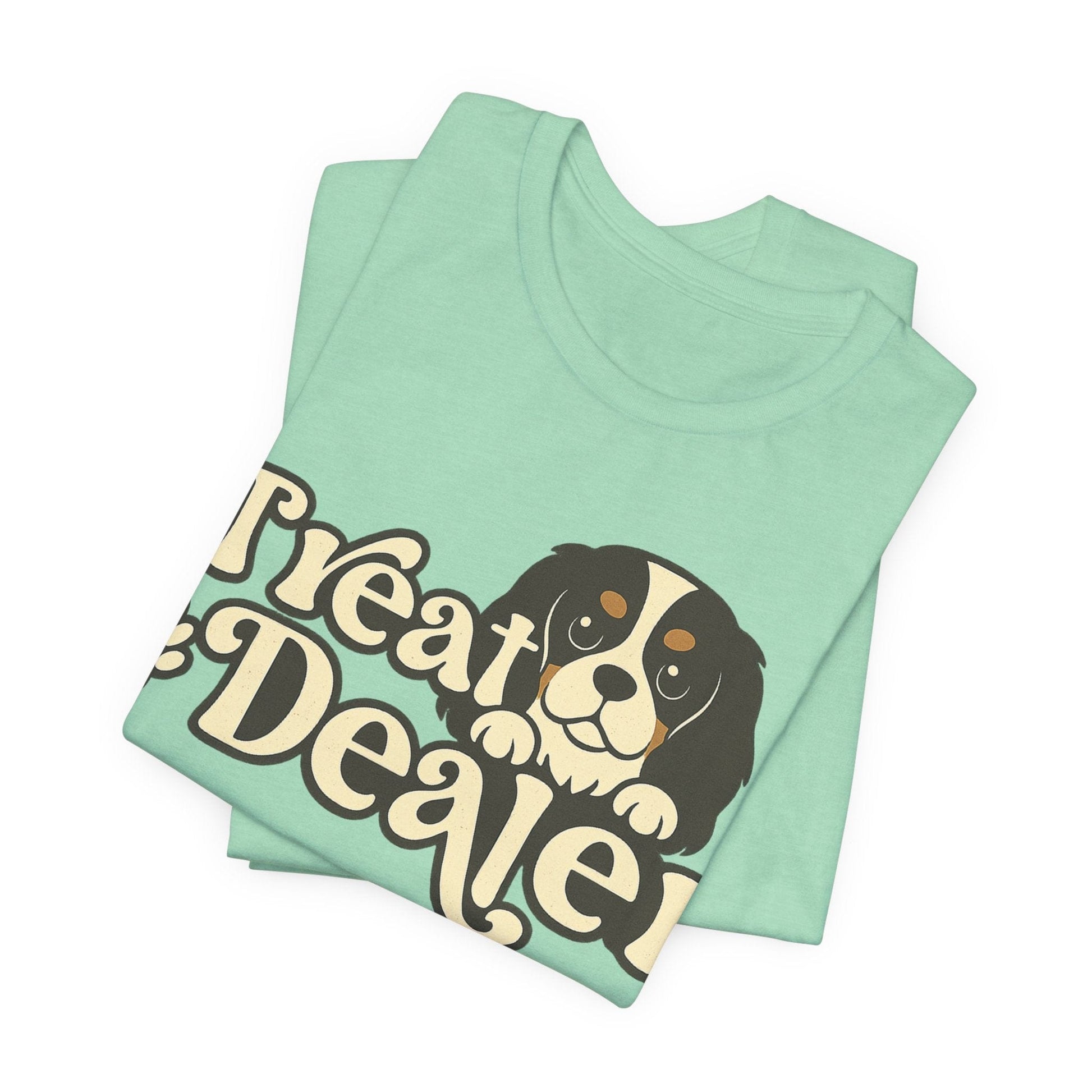 Printify T-Shirt Tricolor Cavalier King Charles Treat Dealer TShirt