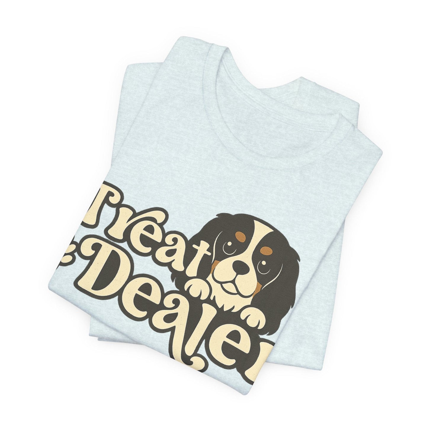Printify T-Shirt Tricolor Cavalier King Charles Treat Dealer TShirt