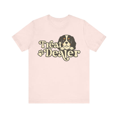 Printify T-Shirt Tricolor Cavalier King Charles Treat Dealer TShirt
