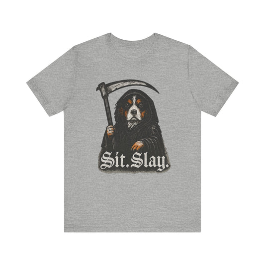 Printify T-Shirt Tricolor Cavalier King Charles Treat Dealer TShirt