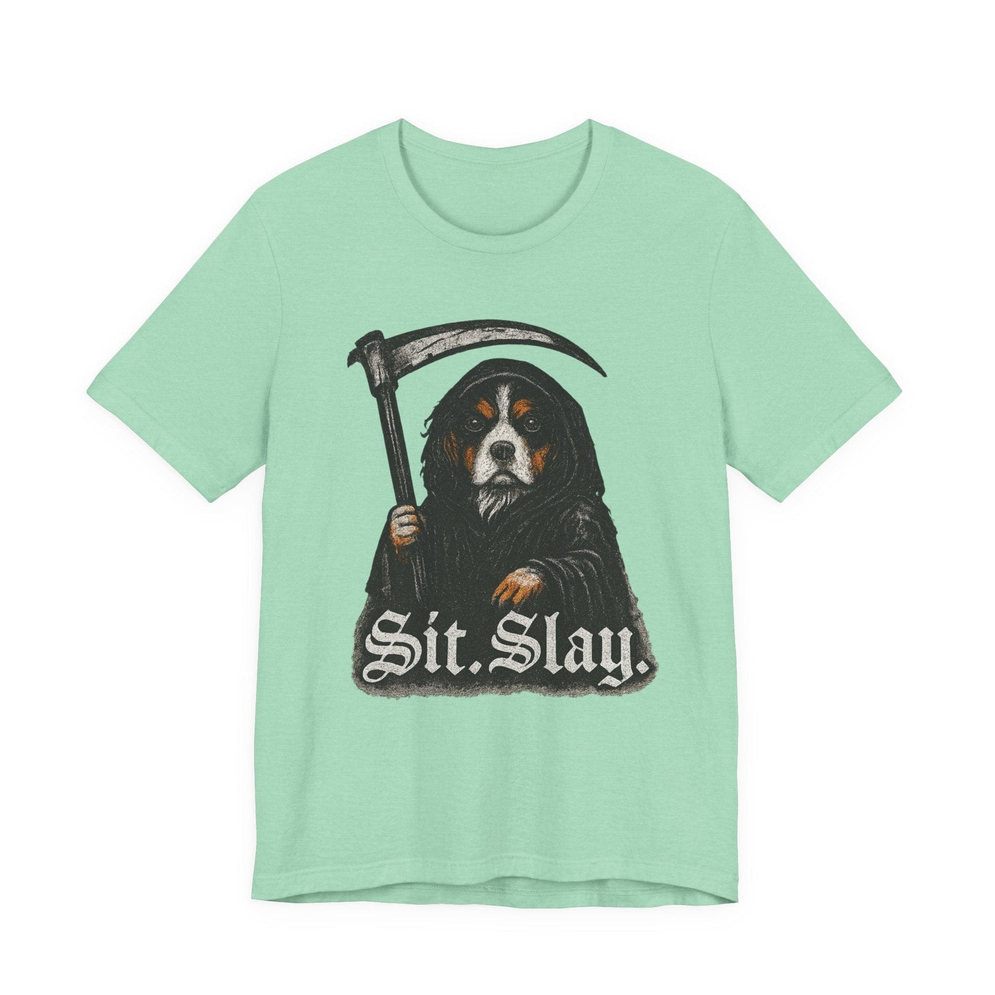 Printify T-Shirt Tricolor Cavalier King Charles Treat Dealer TShirt