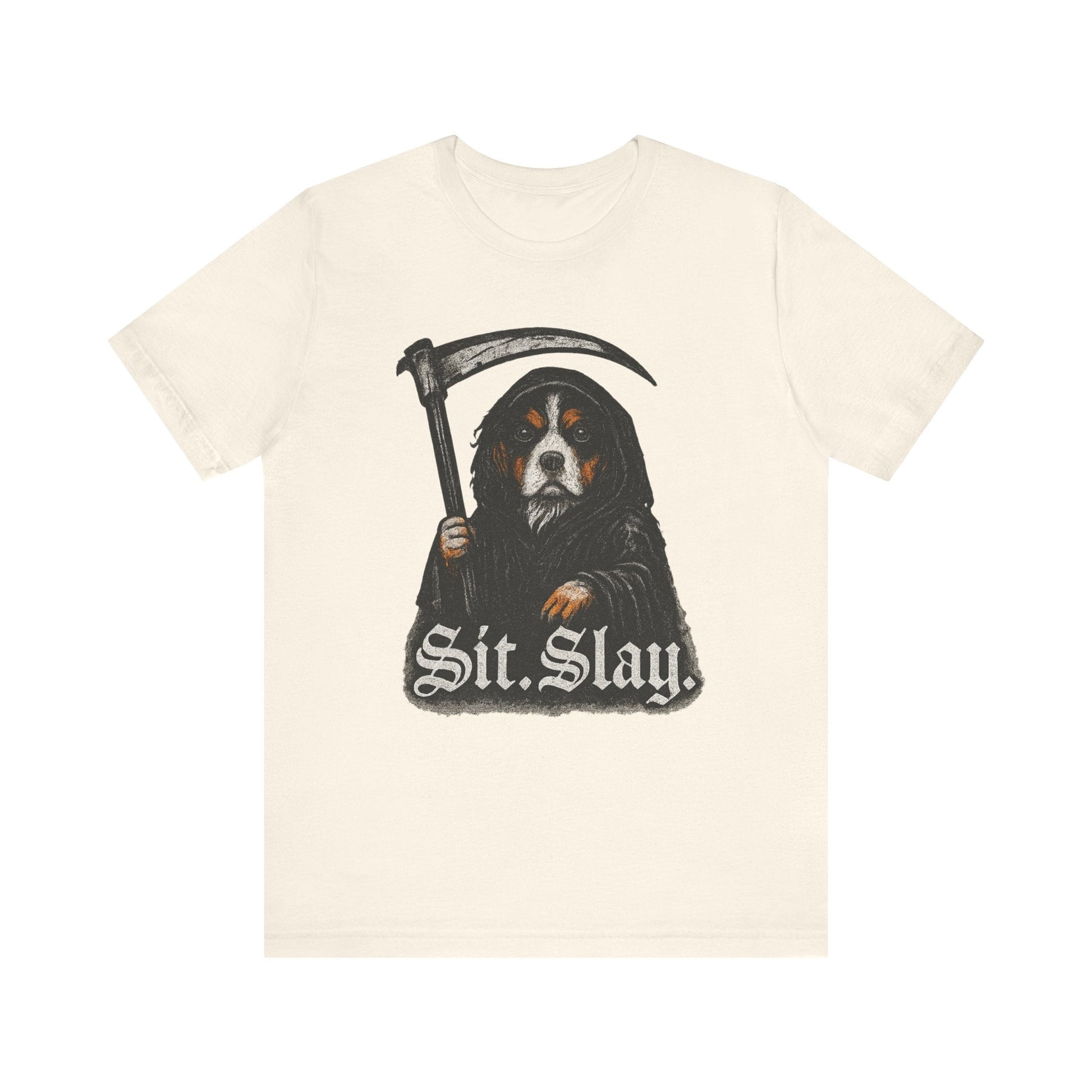Printify T-Shirt Tricolor Cavalier King Charles Treat Dealer TShirt