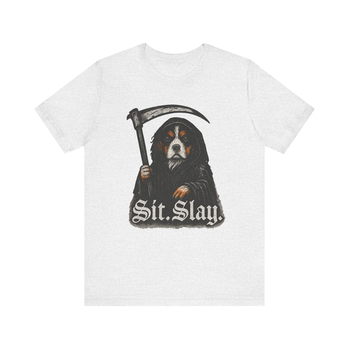 Printify T-Shirt Tricolor Cavalier King Charles Treat Dealer TShirt