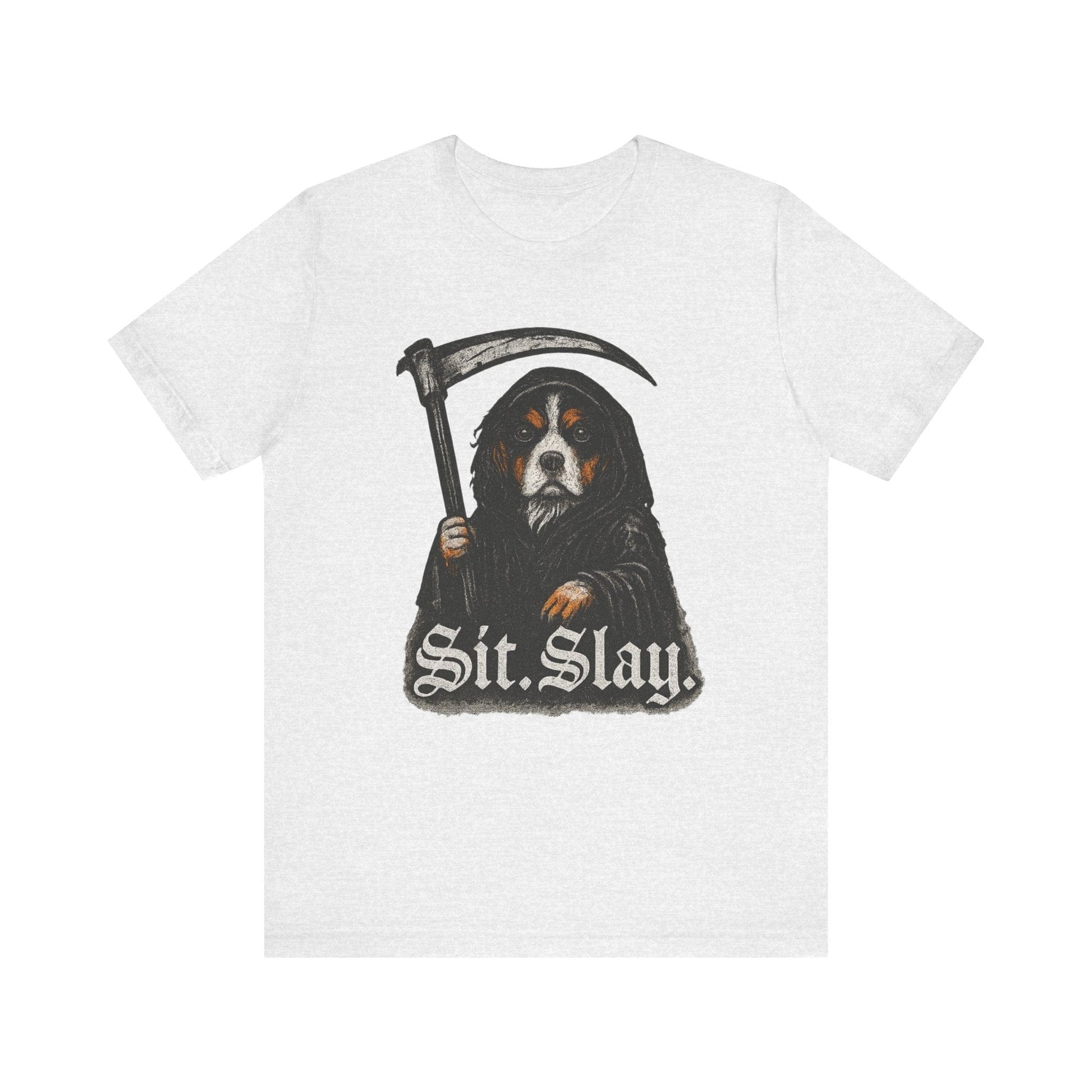 Printify T-Shirt Tricolor Cavalier King Charles Treat Dealer TShirt