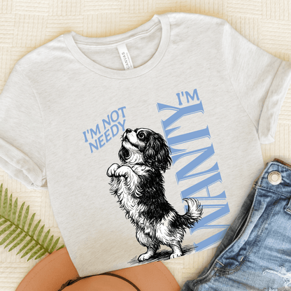 Cavalier Needy Country Unisex TShirt Ash