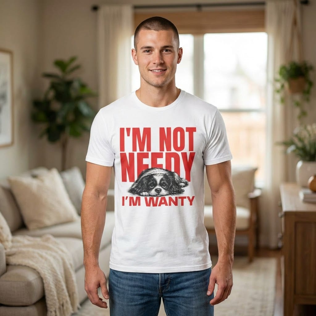 Personalized Cavalier Needy Not Unisex TShirt