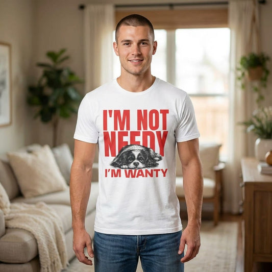 Personalized Cavalier Needy Not Unisex TShirt