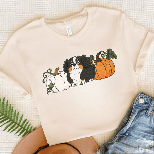 Personalized Cavalier Pupkin Unisex Unisex Tshirt Natural