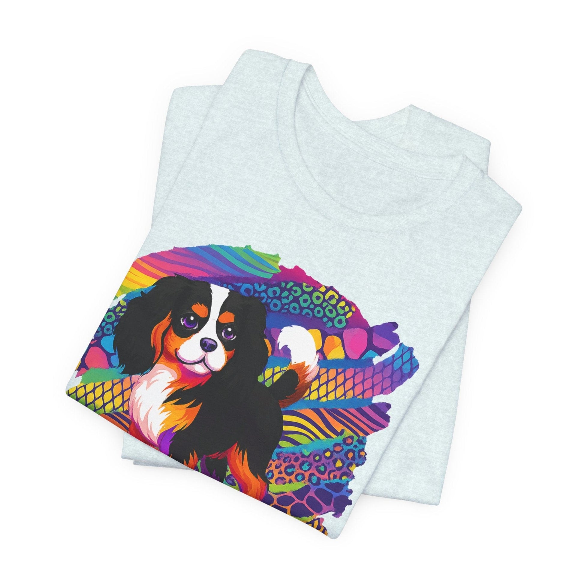 Tricolor Cavalier Retro Neon Tshirt