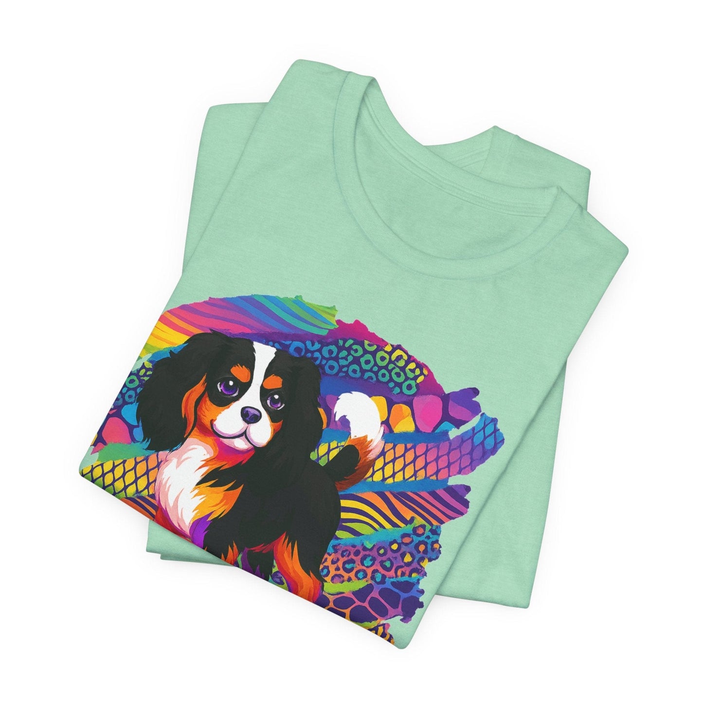 Tricolor Cavalier Retro Neon Tshirt