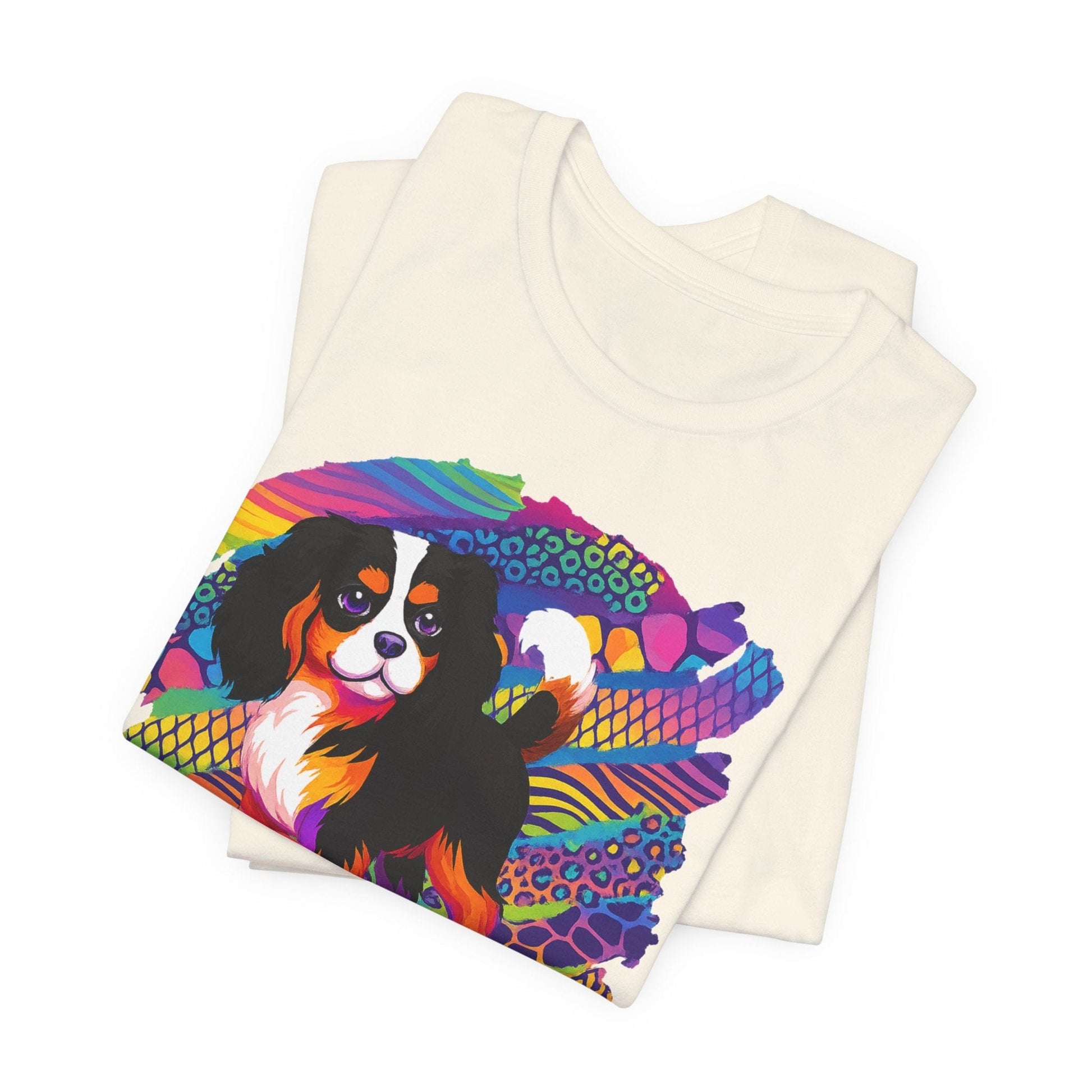Tricolor Cavalier Retro Neon Tshirt