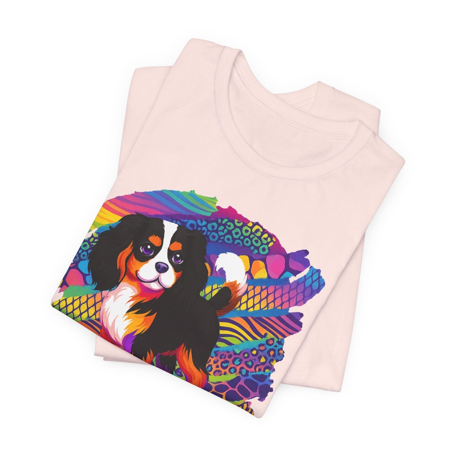 Tricolor Cavalier Retro Neon Tshirt