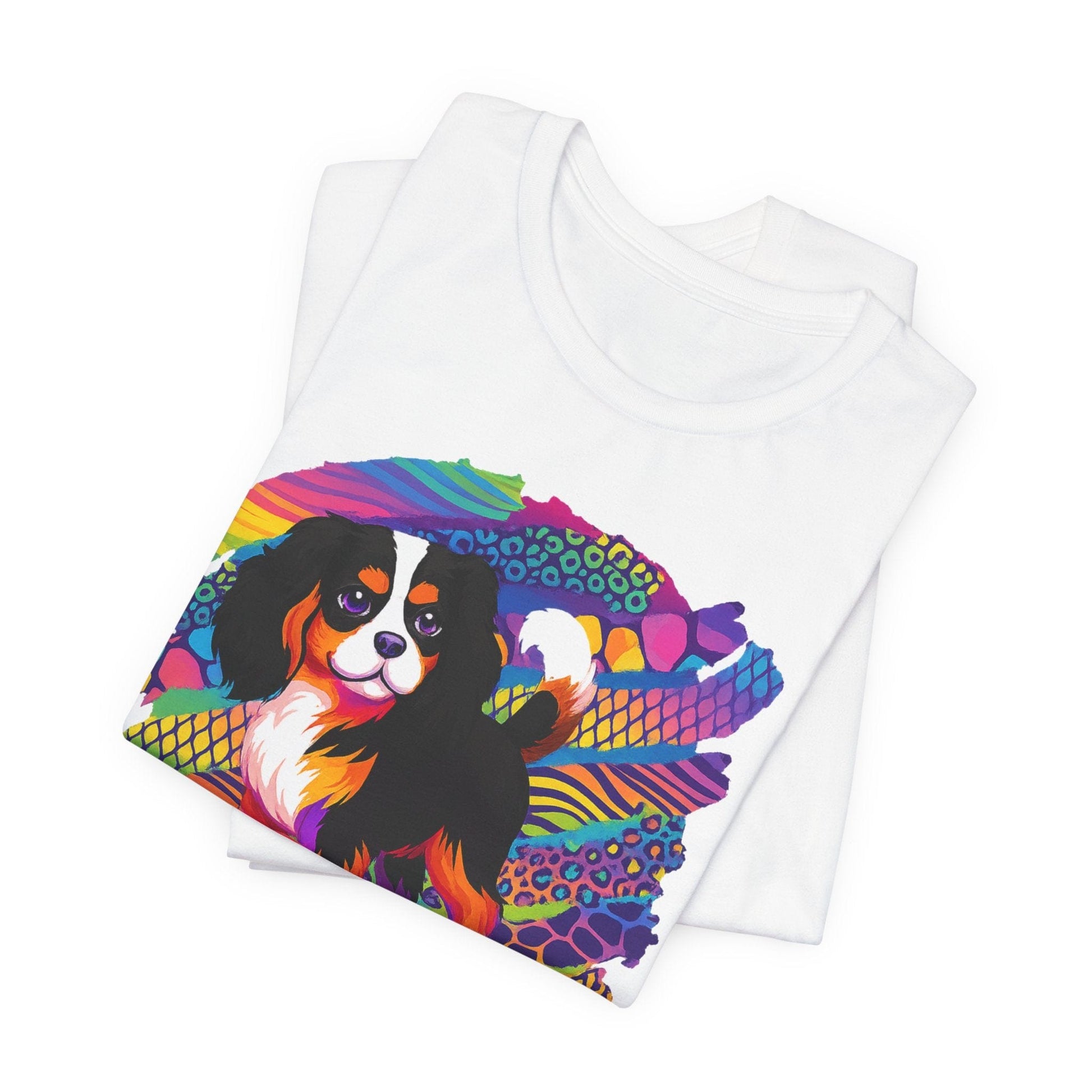 Tricolor Cavalier Retro Neon Tshirt