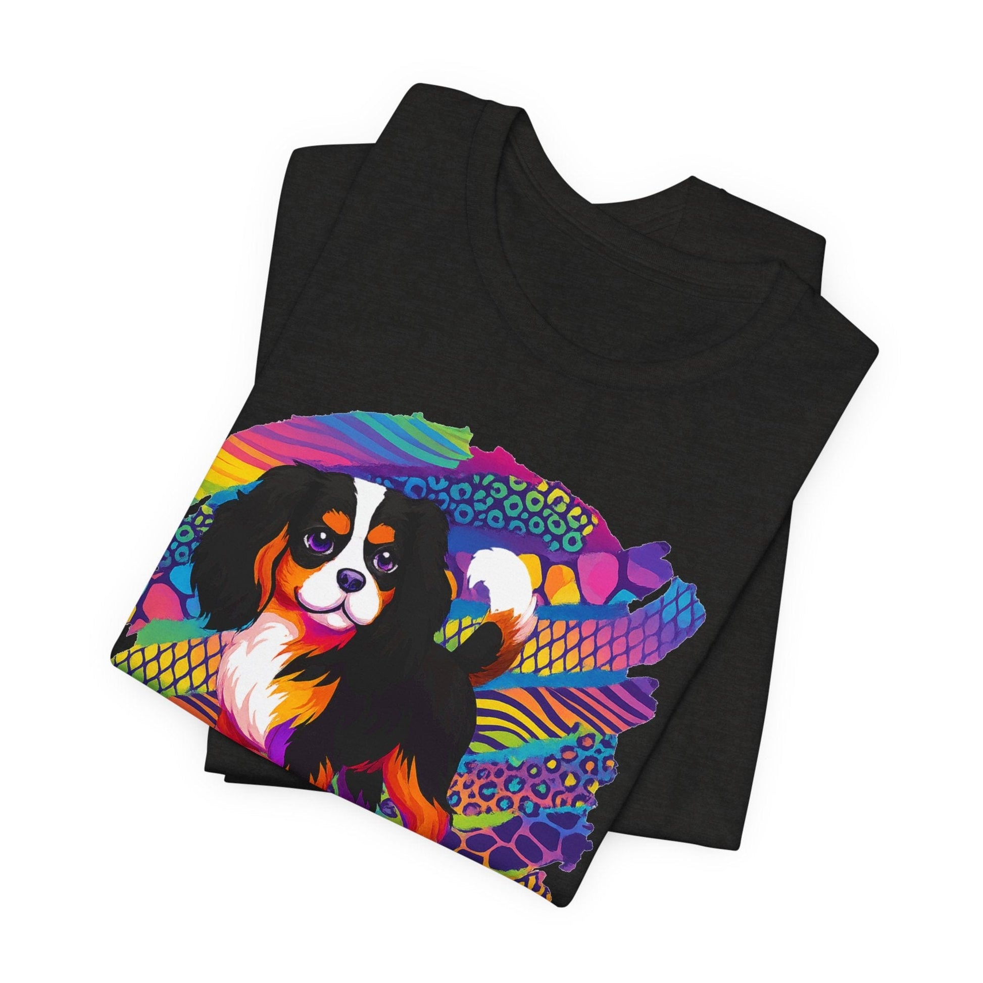 Tricolor Cavalier Retro Neon Tshirt