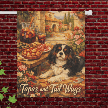 Personalized Cavalier Spain Garden Yard Flag 24.5'' × 32''