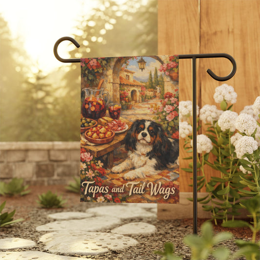 Personalized Cavalier Spain Garden Yard Flag