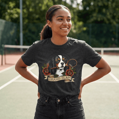 Personalized Cavalier Tennis Grand Slam Unisex TShirt