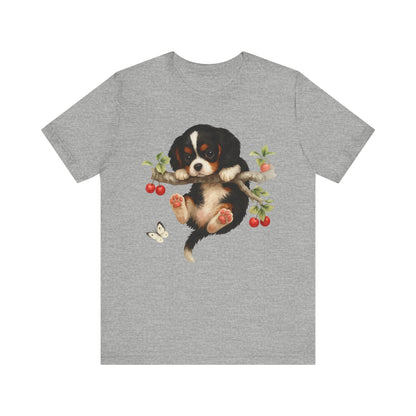 Printify T-Shirt Tricolor King Charles Hang In There Tshirt