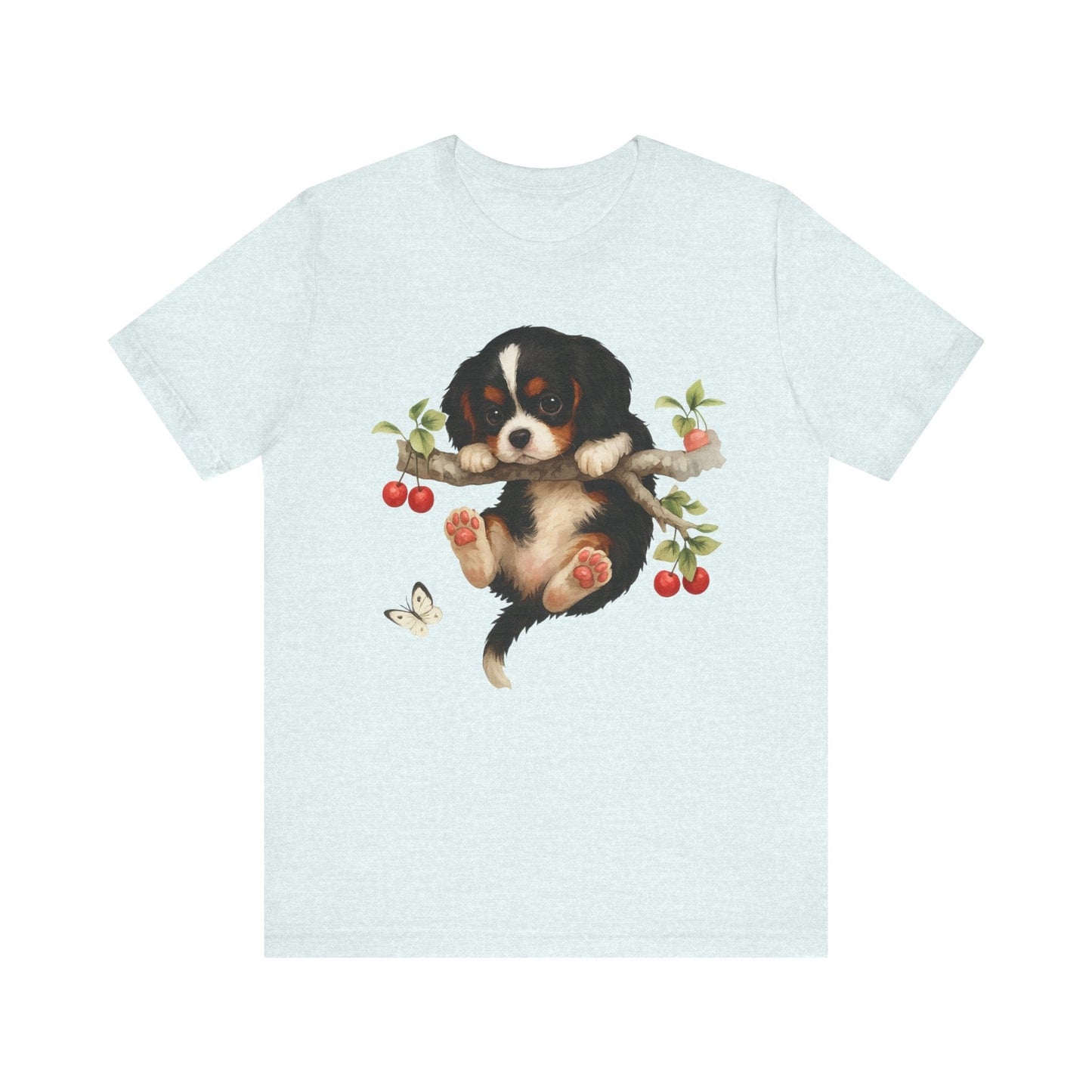 Printify T-Shirt Tricolor King Charles Hang In There Tshirt