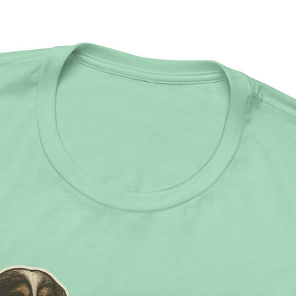 Printify T-Shirt Tricolor King Charles Sit Stay TShirt