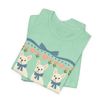 White French Bulldog Grandma TShirt