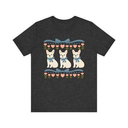 White French Bulldog Grandma TShirt